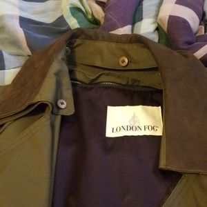 London fog trench coat
